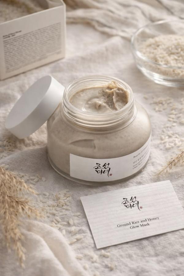 Mascarilla Facial Glow de Ground Rice & Honey