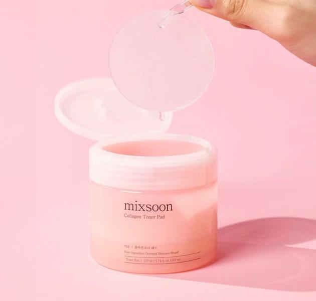 Tonico Facial en Pads Almohadilla de Colágeno