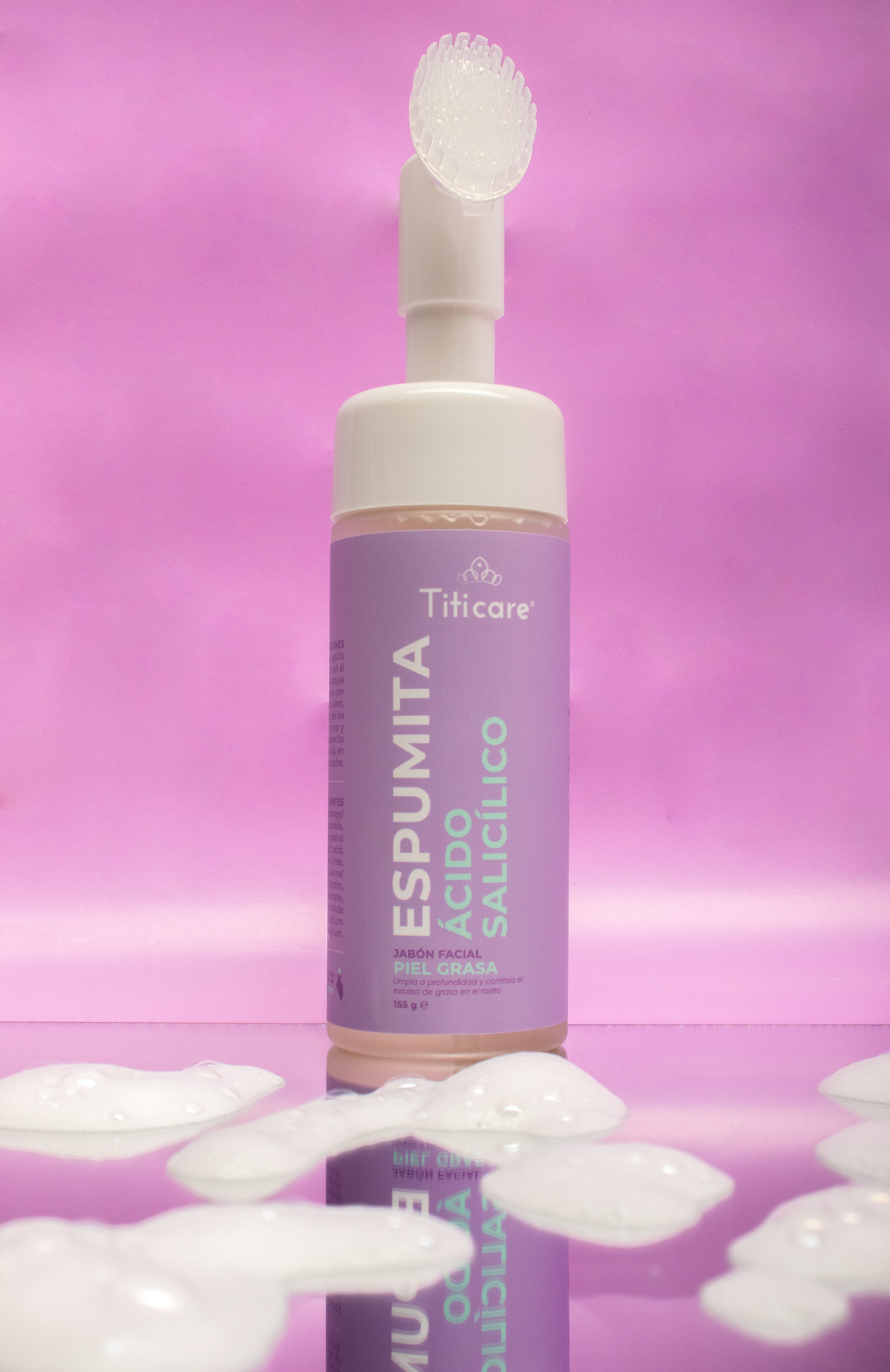 Limpiador en Espuma de Acido Salicílico