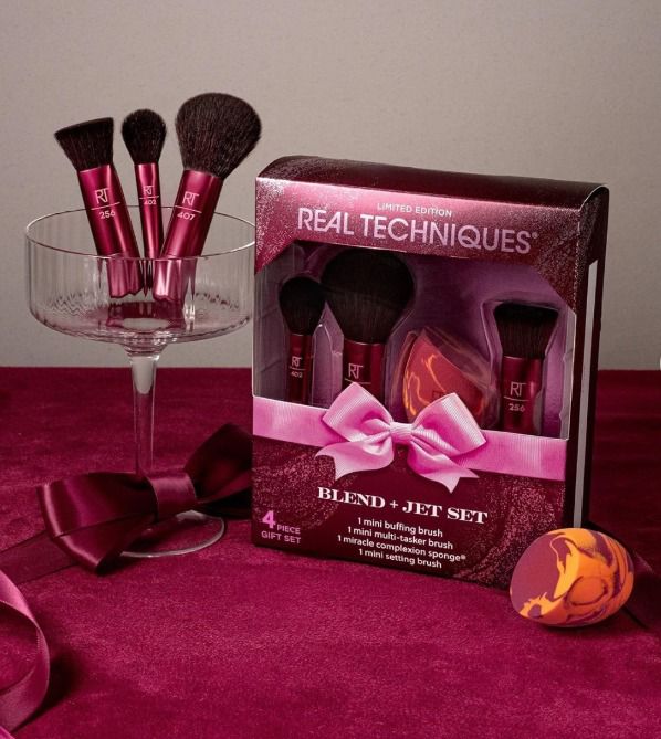 Set de Brochas & Blender Edicion Limitada x4