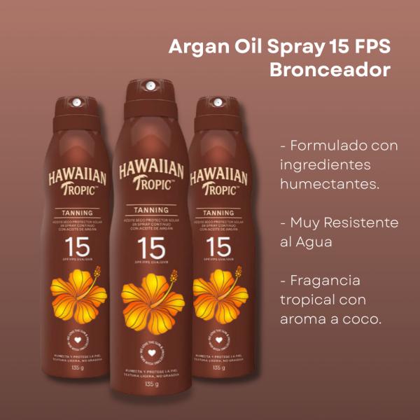 Bronceador Corporal en Aceite de Argan 15spf 229ml