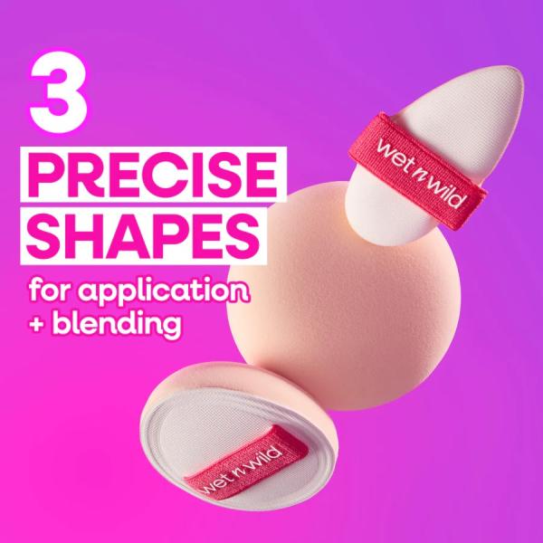 Trio de Esponjas para Maquillaje