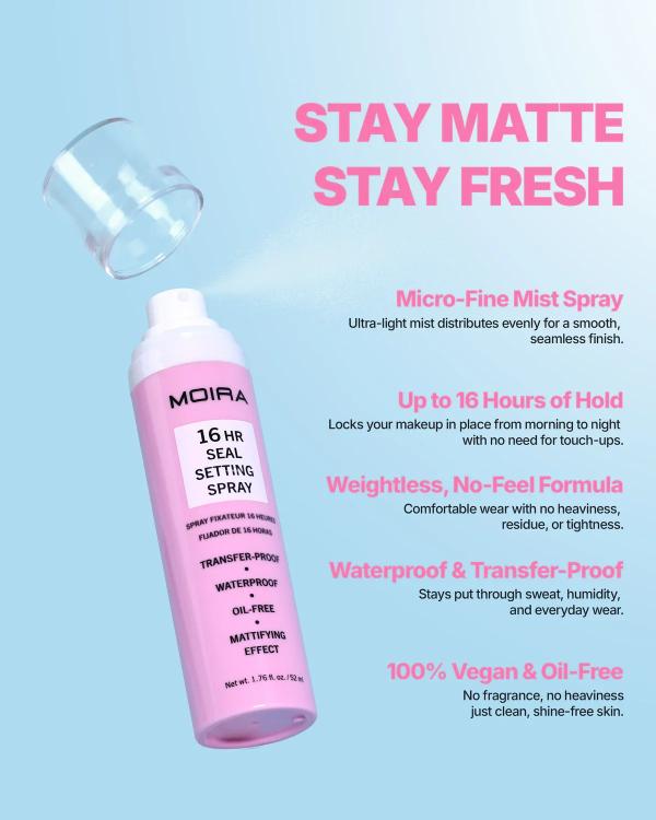 Spray fijador Moira 16hr seal