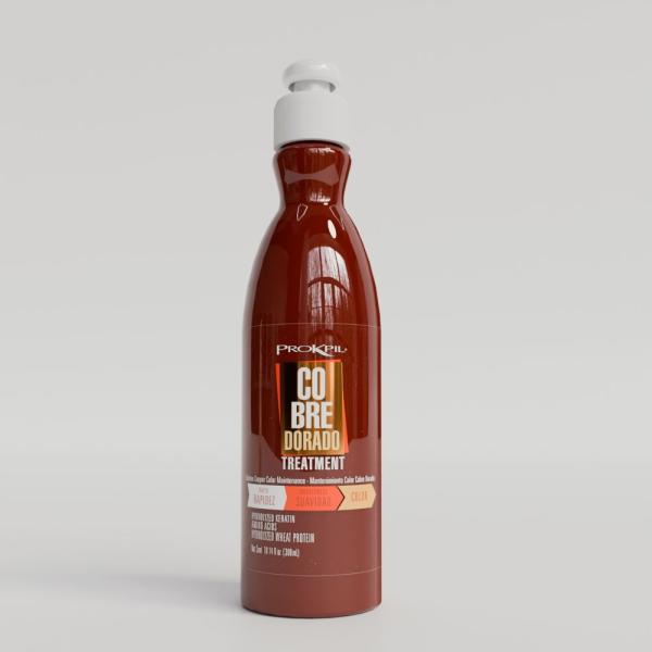 Tratamiento Capilar de Color Cobre Dorado 300ml