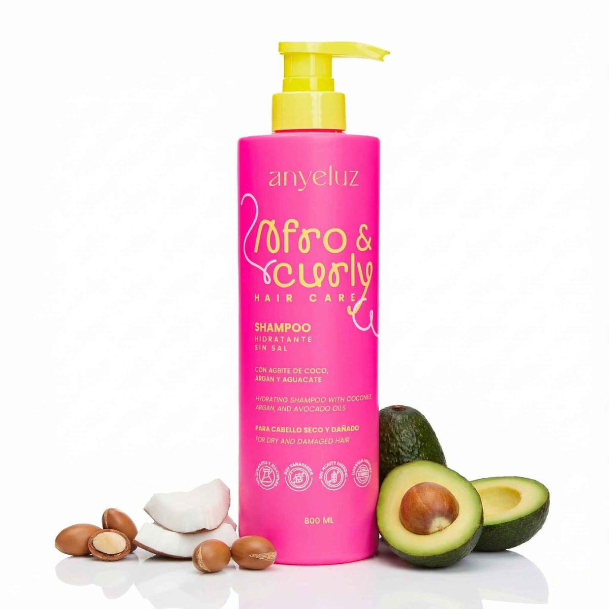 Shampoo Hidratante Afro & Curly