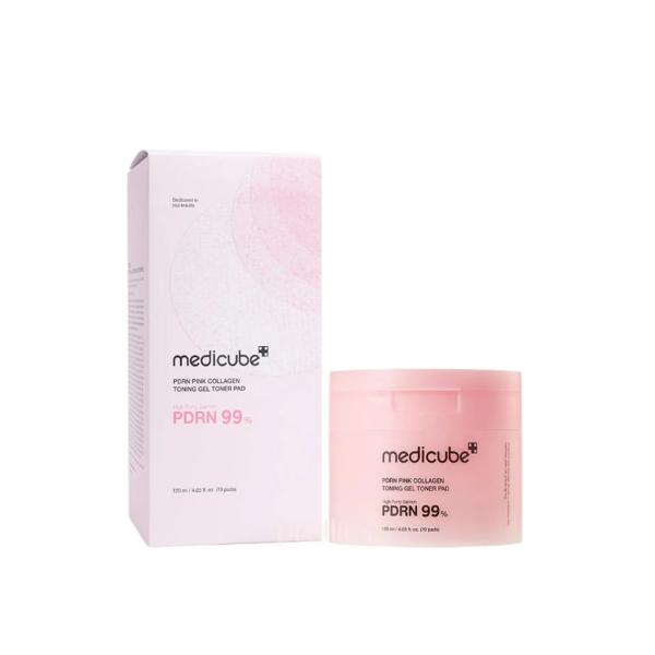 Tonico Facial de Colageno & PDRN Pink en Pads 70pcs