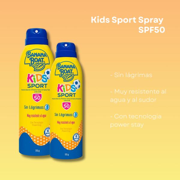 Bloqueador Solar en Spray Kids 50fps 170g