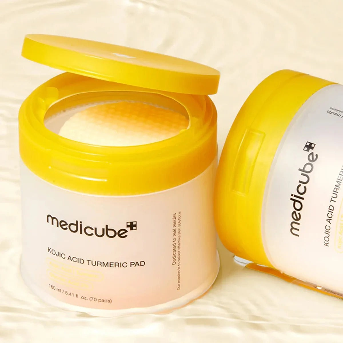 Tonico Facial de Acido Kojic & Curcuma en Pads 70pcs