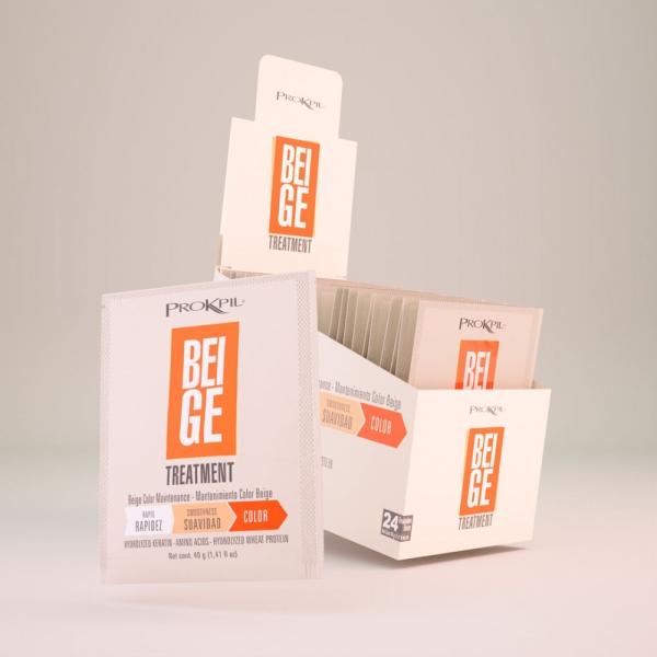 Tratamiento Capilar de Color Beige 40g